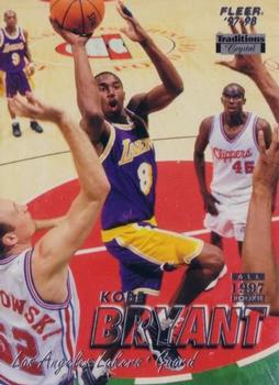 1997-98 Fleer - Traditions Crystal #50 Kobe Bryant Front