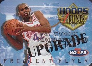 1997-98 Hoops - Frequent Flyer Club Upgrade #15 Jerry Stackhouse Front