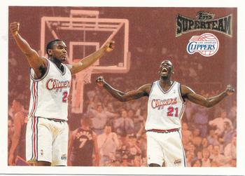 1996-97 Topps - Super Teams #NNO Los Angeles Clippers Front
