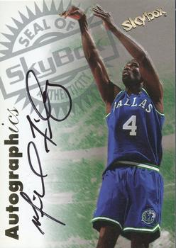 1997-98 SkyBox Premium - Autographics #NNO Michael Finley Front