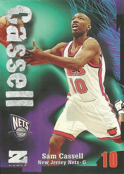 1997-98 SkyBox Z-Force - Rave #104 Sam Cassell Front