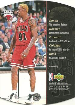 1997-98 SPx - Silver #8 Dennis Rodman Back