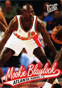 1996-97 Ultra #1 Mookie Blaylock Front