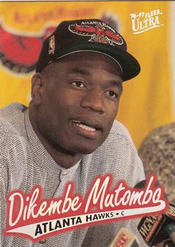 1996-97 Ultra #4 Dikembe Mutombo Front