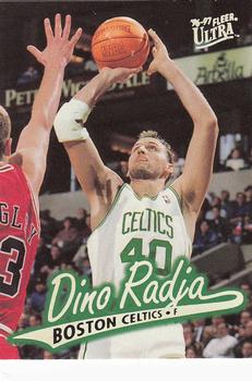 1996-97 Ultra #8 Dino Radja Front