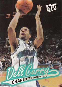 1996-97 Ultra #11 Dell Curry Front