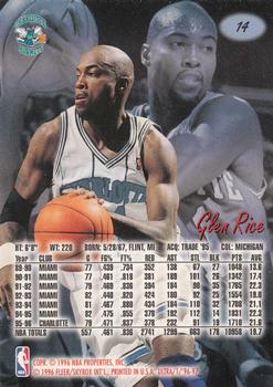 1996-97 Ultra #14 Glen Rice Back
