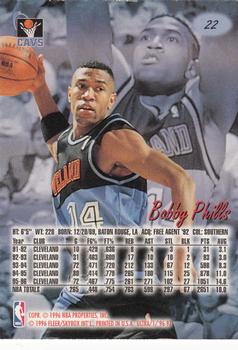 1996-97 Ultra #22 Bobby Phills Back