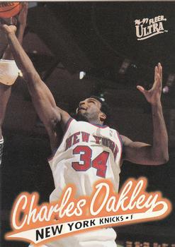 1996-97 Ultra #74 Charles Oakley Front