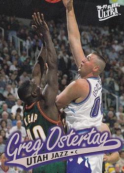 1996-97 Ultra #254 Greg Ostertag Front