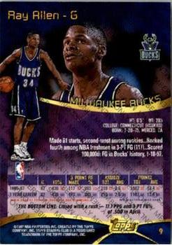 1997-98 Stadium Club - Members Only I #9 Ray Allen Back