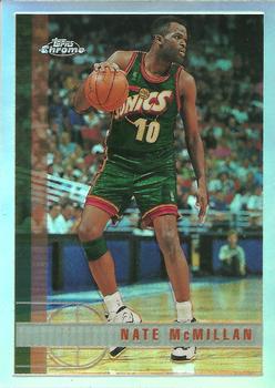 1997-98 Topps Chrome - Refractors #2 Nate McMillan Front