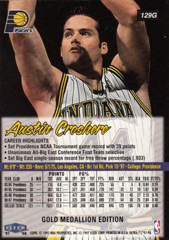 1997-98 Ultra - Gold Medallion #129G Austin Croshere Back