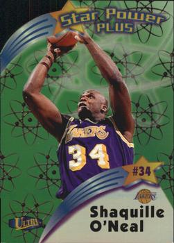 1997-98 Ultra - Star Power Plus #4 SPP Shaquille O'Neal Front