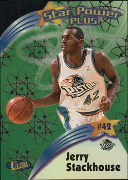 1997-98 Ultra - Star Power Plus #20 SPP Jerry Stackhouse Front