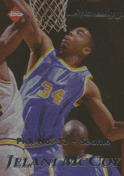 1998 Collector's Edge Impulse - Jersey City '99 Gold #17 Jelani McCoy Front