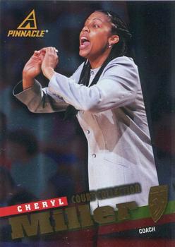 1998 Pinnacle WNBA - Court Collection #74 Cheryl Miller Front