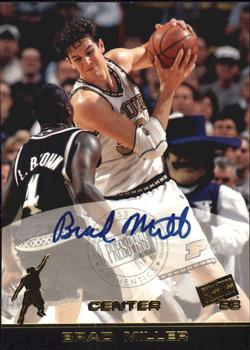 1998 Press Pass - Autographs #NNO Brad Miller Front