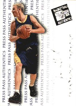 1998 Press Pass Authentics - Hang Time #28 Sean Marks Front