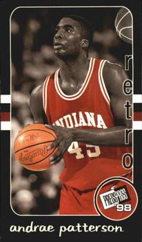 1998 Press Pass Double Threat - Retros #RT-16 Andrae Patterson Front