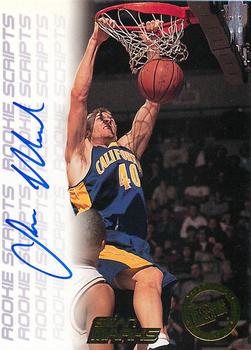 1998 Press Pass Double Threat - Rookie Script Autographs #NNO Sean Marks Front