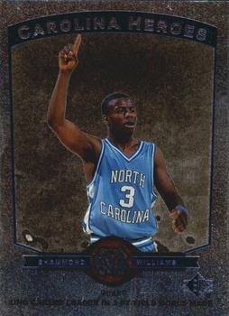 1998 SP Top Prospects - Carolina Heroes #H6 Antawn Jamison Front