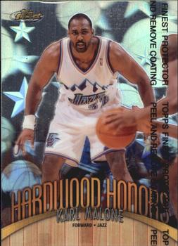 1998-99 Finest - Hardwood Honors #H3 Karl Malone Front