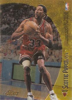 1998-99 Finest - Mystery Finest #M7 Scottie Pippen / Shareef Abdur-Rahim Front