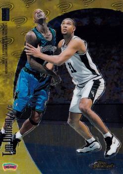 1998-99 Finest - Mystery Finest #M38 Kobe Bryant / Tim Duncan Back