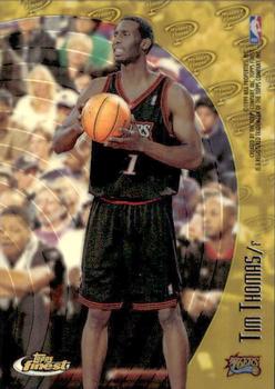 1998-99 Finest - Mystery Finest Refractors #M27 Tim Thomas / Grant Hill Front