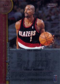 1998-99 Finest - No Protector #111 Stacey Augmon Back