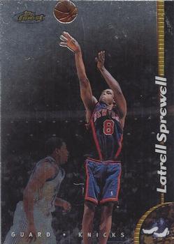 1998-99 Finest - No Protector #177 Latrell Sprewell Front