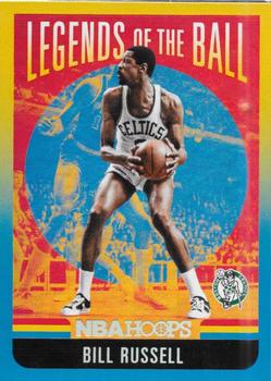 2020-21 Hoops - Legends of the Ball #15 Bill Russell Front