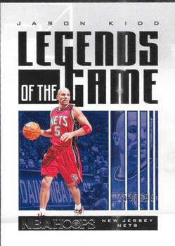 2020-21 Hoops - Legends of the Game #7 Jason Kidd Front
