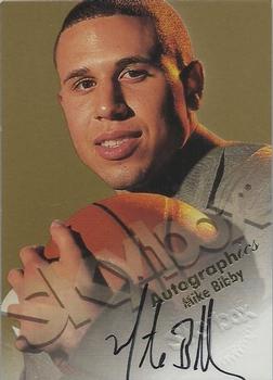 1998-99 SkyBox Premium - Autographics #NNO Mike Bibby Front