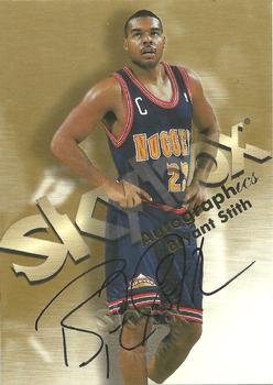 1998-99 SkyBox Premium - Autographics #NNO Bryant Stith Front