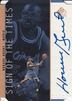 1998-99 SP Authentic - Sign of the Times Bronze #HG Horace Grant Front