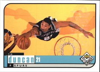 1998-99 UD Choice - Choice Reserve #126 Tim Duncan Front