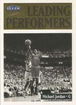 1998-99 Ultra - Leading Performers #4 Michael Jordan Front