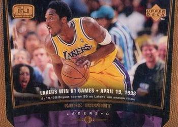 1998-99 Upper Deck - UD Exclusives Bronze #75 Kobe Bryant Front
