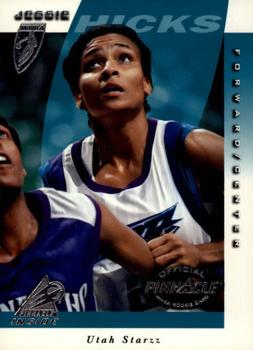 1997 Pinnacle Inside WNBA #18 Jessie Hicks Front