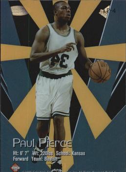 1999 Collector's Edge Rookie Rage - Loud and Proud #LP4 Paul Pierce Back