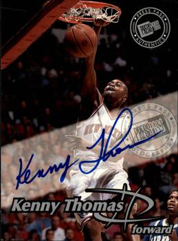 1999 Press Pass - Autographs #NNO Kenny Thomas Front