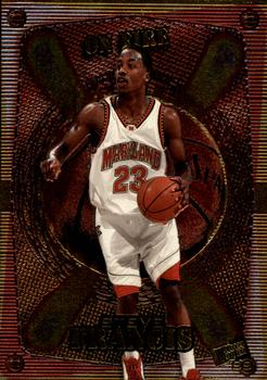 1999 Press Pass - On Fire #OF2 Steve Francis Front