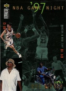 1997-98 Collector's Choice #185 1997 NBA Finals Front
