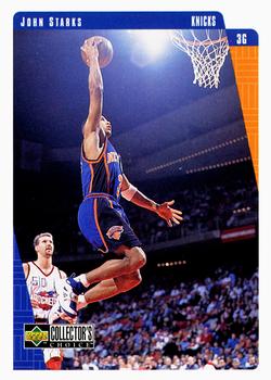 1997-98 Collector's Choice #90 John Starks Front