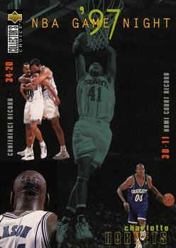 1997-98 Collector's Choice #158 Charlotte Hornets Front