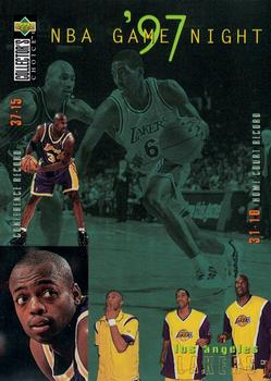 1997-98 Collector's Choice #168 Los Angeles Lakers Front