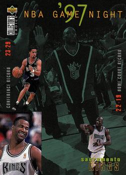 1997-98 Collector's Choice #178 Sacramento Kings Front