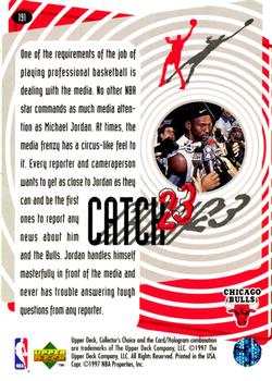 1997-98 Collector's Choice #191 Michael Jordan Back